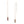 Load image into Gallery viewer, San Shi Garnet Long Earrings, 18 ct Rose Gold Vermeil - Tsai x Tsai | Luxury Gemstone Jewellery Gift