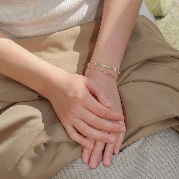 Pinglin Peridot Bracelet