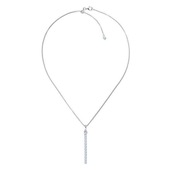 Tamsui Blue Topaz Necklace, Sterling Silver - Tsai x Tsai | Luxury Gemstone Jewellery Gift