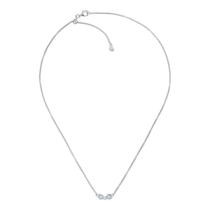San Shi Blue Topaz Necklace, Sterling Silver - Tsai x Tsai | Luxury Gemstone Jewellery Gift