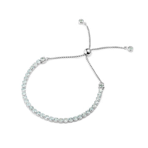 Tamsui Blue Topaz Bracelet, Sterling Silver - Tsai x Tsai | Luxury Gemstone Jewellery Gift