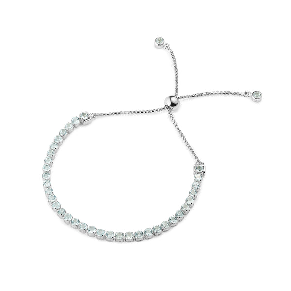 Tamsui Blue Topaz Bracelet, Sterling Silver - Tsai x Tsai | Luxury Gemstone Jewellery Gift